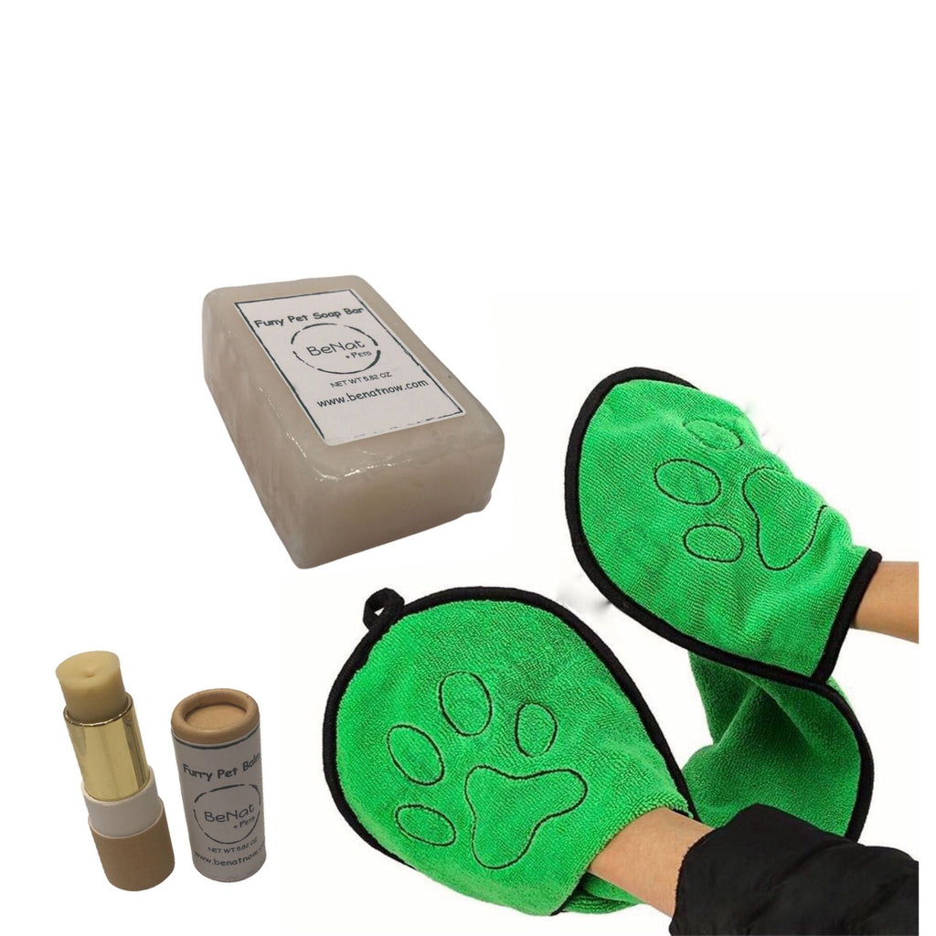 BeNat Pets. 3 - Pack Pet Grooming Bundle. - Freedom Ranch