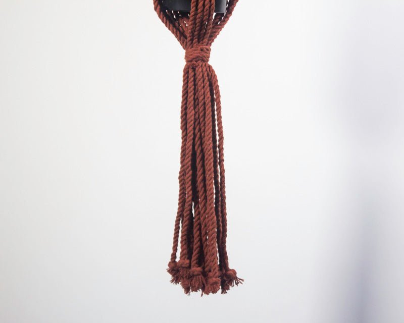 Mombacho Macrame Plant Holder | Tile Red - Freedom Ranch